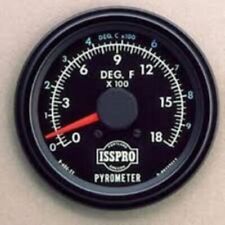 Isspro R606 Classic Series Pyrometer Gauge 1800f Black Dial Red Pointer 3in
