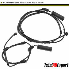 2x Brake Pad Wear Sensor For Bmw 318ti 323ci 323i 325i 328ci M3 Z4 Front Rear