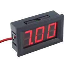 4.5-30v Dc Two-wire 0.56 Red Panel Mount Led Digital Voltmeter Voltage Meter Us