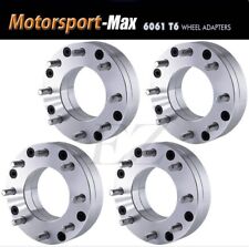 4 Wheel Adapters 5x4.5 To 8x6.5 Spacers For 8 Lug Dodge Wheels On Ford Mustang