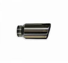 Rudys 15 Polished Ss Bolt On Exhaust Tip Rolled Angle Cut 5 Inlet 7 Outlet
