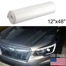 12x48 Transparent Protection Film Wrap Sheet Car Bumper Hood Headlight Decal