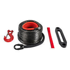 Synthetic Winch Rope Winch Line Recovery Cable 38x100ft 23809lbs For Suv Truck