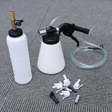 1men Operate Pneumatic Brake Fluid Bleeder Kit Air Extractor Clutch Oil Bleeding