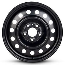 New Wheel For 2000-2003 Mazda Protege 16 Inch 16x6 Painted Black Steel Rim