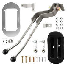 Stainless Twin-stick Shifter Boot Kit For Np205 8-bolt Transfer Case Np205gm8