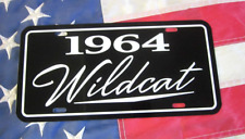 1964 Buick Wildcat Aluminum License Plate Car Tag 64 Wild Cat