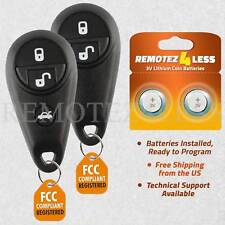 2 For 2009 2010 Subaru Forester Remote Car Control Keyless Entry Key Alarm Fob