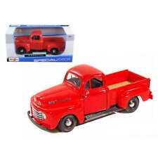 1948 Ford F-1 Pickup Truck Red 125 Diecast Model Car By Maisto