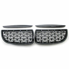 For Bmw 3 Series E90 E91 05-08 Diamond Black Front Kidney Dual Slat Grill Grille