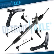 7pc Rack Pinion Front Lower Control Arms For Dodge Caliber Compass Patriot Fwd