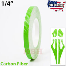 Carbon Fiber Green Roll Pinstriping Pin Stripe Car Motorcycle Tape Decal Sticker