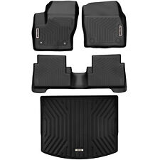 Oedro Floor Liners Cargo Trunk Mats For 2013-2019 Ford Escape Tpe All Weather