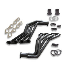 For Chevy Gmc Truck 396 454 1968-1987 Black Coated Long Tube Exhaust Headers