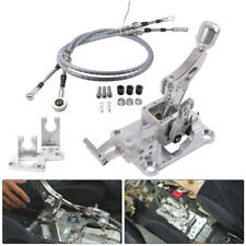 Trans Bracket Shifter Box Shift Cable Linkage W Knob For Honda K20 K24 K-series