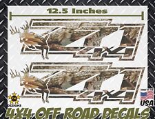 Z71 4x4 Offroad Decals Real Tree Camouflage Chevy Silverado Camo Deer Hunting