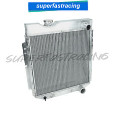 Aluminum 3 Row Radiator For 1964-1966 Ford Mustang 60-65 Falcon Comet V8 I6 At