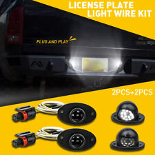 Fit 1994-2001 Dodge Ram 1500 2500 3500 Led License Plate Light Lens Lamp W Wire