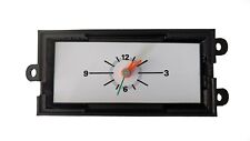 New White Face 1971 1972 1973 Mustang Cougar Battery Powered Dash Console Clock