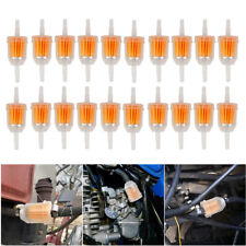 20 Pcs Motor Inline Gas Oil Fuel Filter Small Engine Fit For 14 516 Line