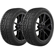 Qty 2 31535r20 Nitto Nt420v 110w Xl Black Wall Tires