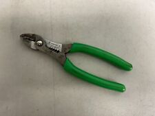 Snap On Tools Usa Green Soft Grip 7 Wire Stripper Cutter Crimper Pliers Pwcs7cf