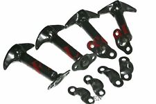 Bonnet Hood Clip Latch Kit Set Of 4 For Jeep Wrangler Willys Ford Jeeps