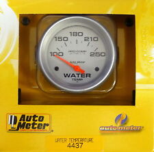 Auto Meter 4437 Ultra Lite Electric Water Temperature Gauge Temp 100 - 250 Deg