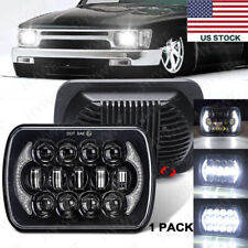 For Toyota Pickup Truck Brightest 5x77x6inch Rectangle Led Headlight Hilo Drl