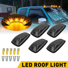 Smoke Cab Roof Marker Lights Amber For Chevroletgmc Ck15002500350055006000