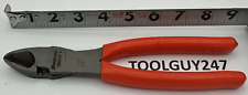 Snap On Tools Usa Orange Soft Grip 8 High-leverage Diagonal Cutter 388acf O New