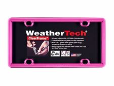 Weathertech Clearframe License Plate Frame- Durable Frame - 1 Pack - 17 Colors