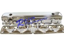 62-74 Chevy Straight 6 Cylinder Chrome Valve Cover W Side Plate 194 230 250 292