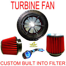 Fit For Chevrolet Performance Turbo Air Intake Cone Filter Supercharger Fan