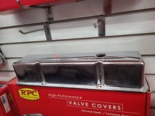 Rpc R9215 1958-86 Sbc Tall Steel Valve Covers Chrome