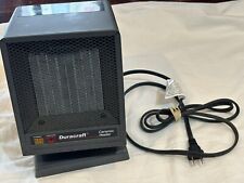 Vintage Duracraft Cz-307 Portable Ceramic Air Space Heater 1500w Tested Works