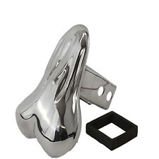 Polished Stainless Bull Balls Nutz Nut Truck Trailer Hitch 2 Receiver Cover