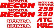 Honda Recon Decal Kit Gas Tank Custom Colors Available Moto Hrc Recon 250