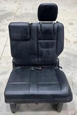 11-16 Chrysler Town Country 2nd Row Rear Seat Lh Driver Side Black Leather Oem