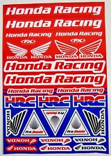 Factory Effex Honda Racing Universal Oem Sticker Sheet Graphics Decal Hrc Cr Crf