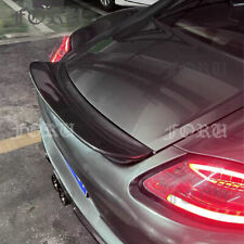 Real Carbon Fiber Ducktail Spoiler Rear Wing For 987 Porsche Cayman S 2006-2012