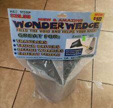 Wonder Wedge Lumbar Support For Home Office Vehicle - You Adjust The Firmness