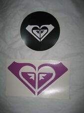 Roxy Surf Die-cut Car Stickers Decals Surfing Rika Heart Logo Snowboard Quik