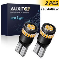 Auxito Amber W5w 175 2825 168 194 T10 Led Parking Light Bulb Canbus 2200k 24smd