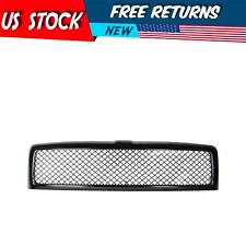 Car Front Grill For 94-02 Dodge Ram 1500 2500 3500gloss Black Grille