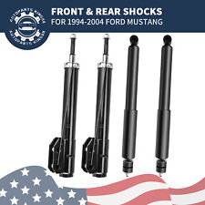4pcs Front Rear Shocks Absorbers Left Right Kit For 1994-2004 Ford Mustang