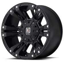 17 Inch Black Rims Wheels Xd Series Monster 2 17x9 6x5.5 135 Lug Chevy Ford New