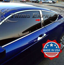 2008-2012 Honda Accord Coupe 2pc Chrome Pillar Post Trim Stainless Steel