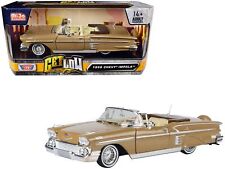1958 Chevrolet Impala Convertible Lowrider Light Brown With Cream Interior Get