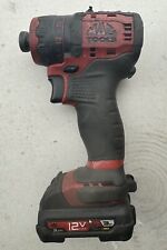 Mac Tools Screwdriver Brushless 14 Drive 12 V Max Mcf601 Preowned Battery